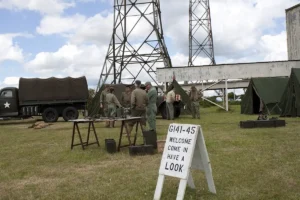 A picture showing the Gi 41-45 reenactment group at our yearly show.