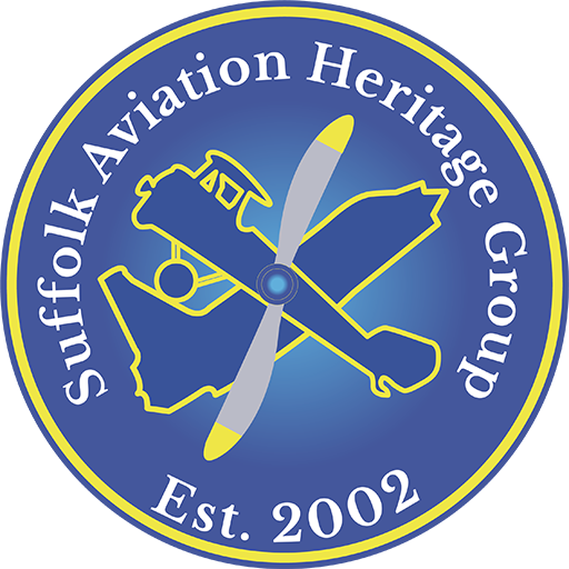 The official logo of the Suffolk Aviation Heritage Group.